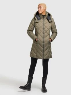 Khujo Pitkä Talvitakki 'ANETH' -Khujo 75b0a54b11403afa1642afb75bf7e51e