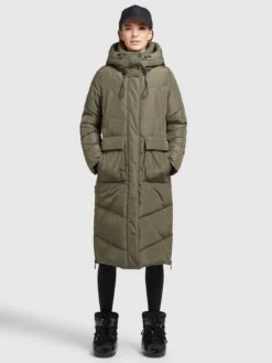 Khujo Pitkä Talvitakki 'Elvita' -Khujo e67f6e4c7abfd34f7bdbf88a89e2565c